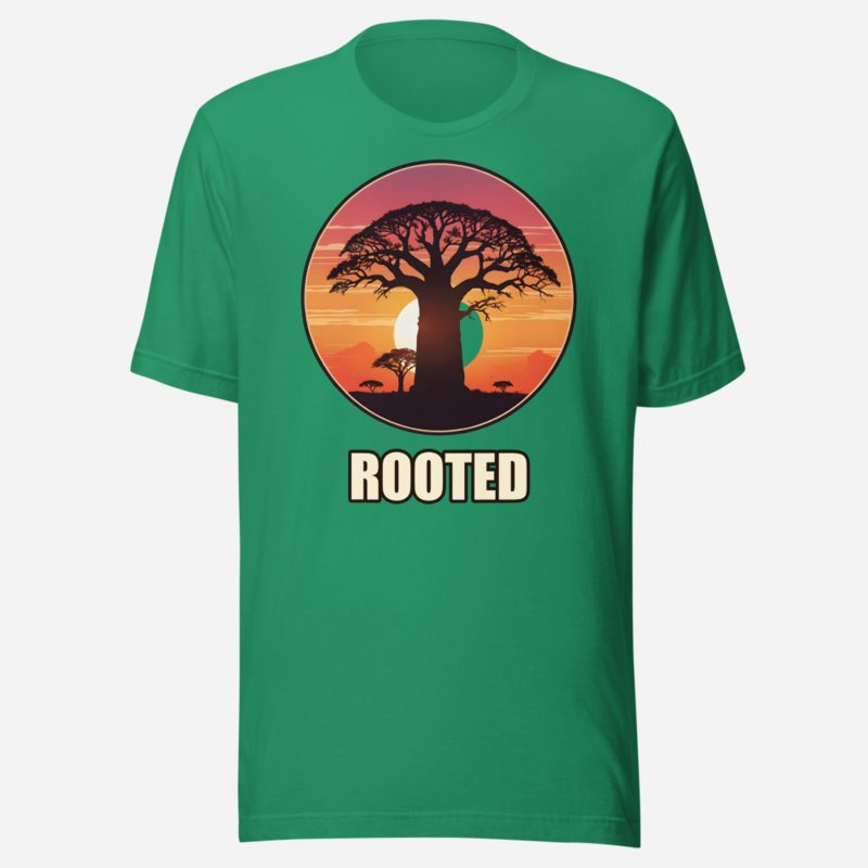 Bongara Bongara Rooted Baobab Tee Kelly