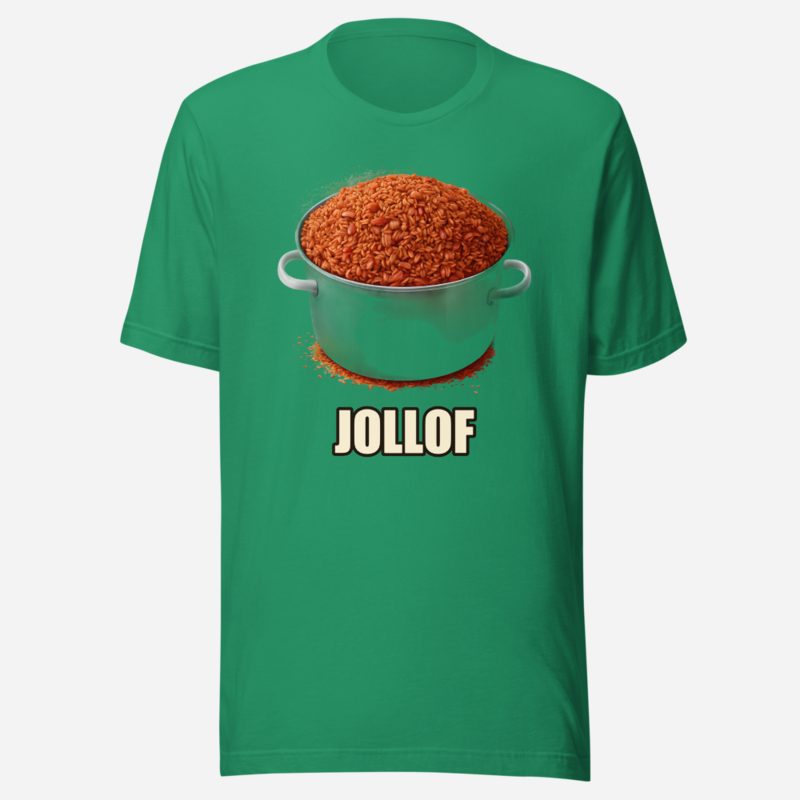 Bongara Bongara Jollof Tee in Kelly