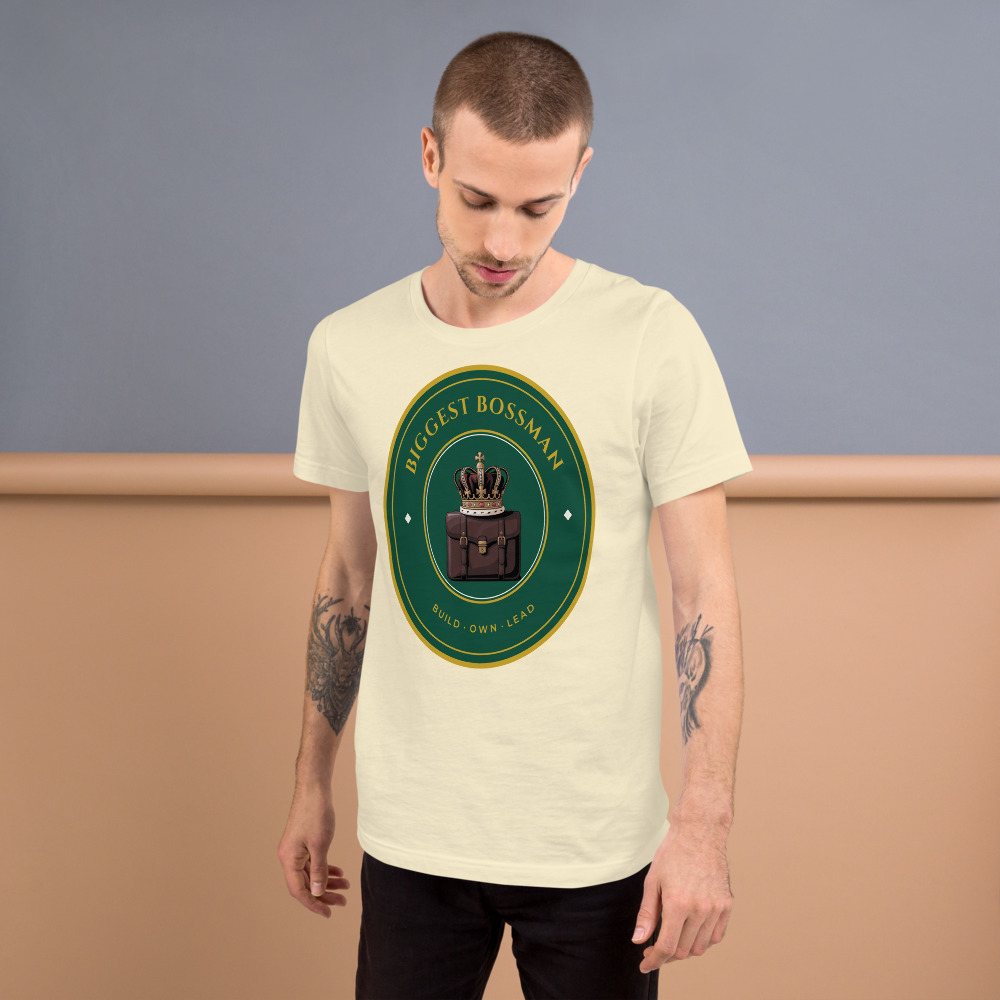 Biggest Bossman Crown Crest Tee