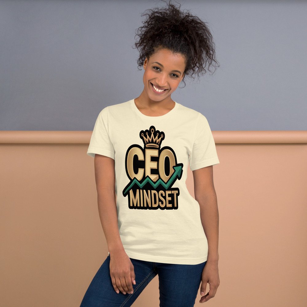 Biggest Bossman CEO Mindset Tee Front