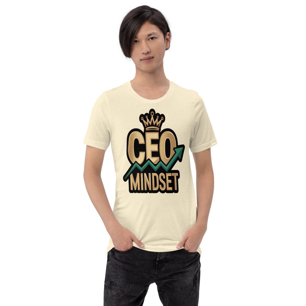 Biggest Bossman CEO Mindset Tee Front