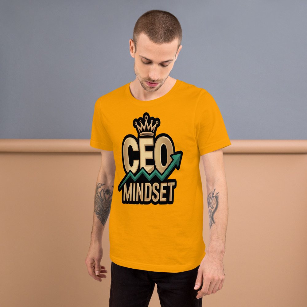 Biggest Bossman CEO Mindset Tee Front