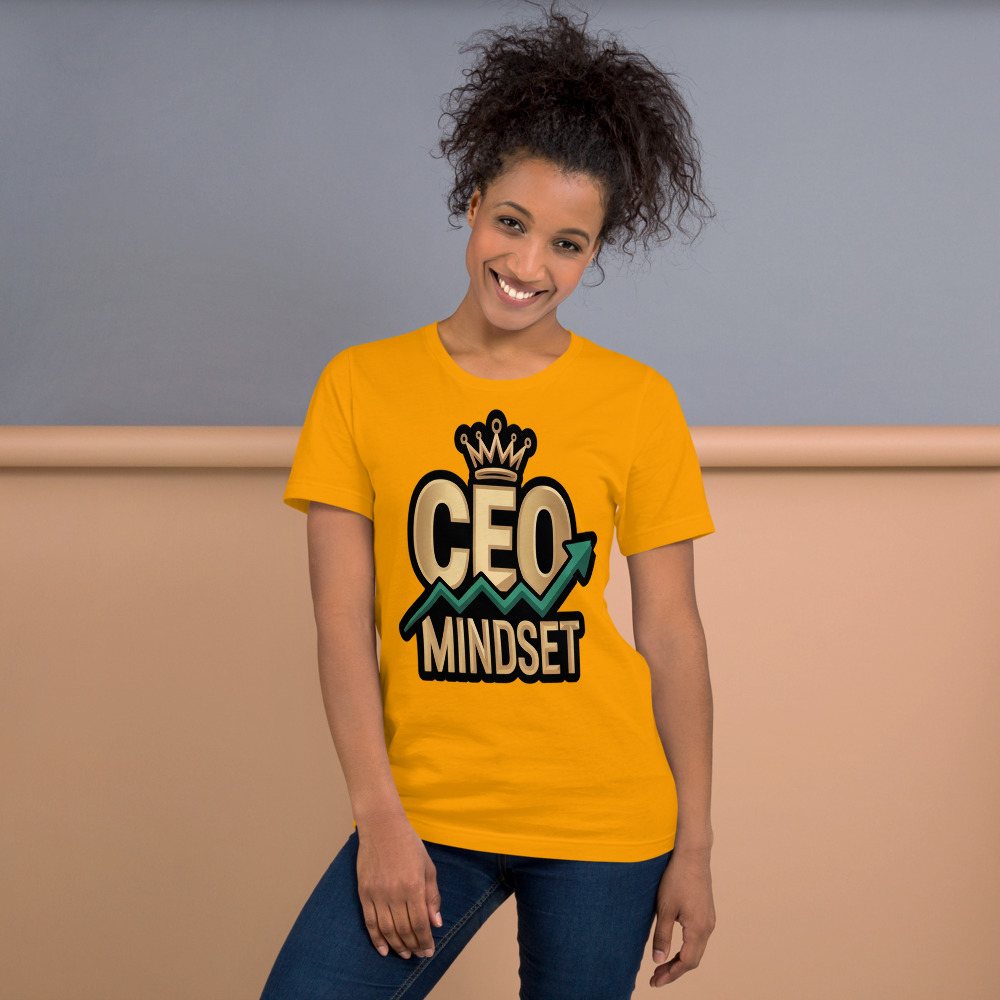 Biggest Bossman CEO Mindset Tee Front