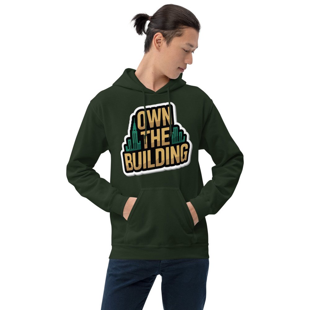 Biggest Bossman Own The Building Hoodie Front