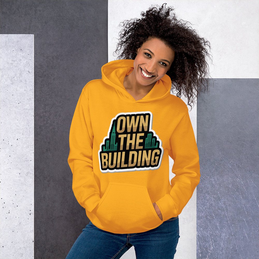 Biggest Bossman Own The Building Hoodie Front