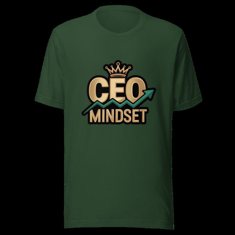 Biggest Bossman CEO Mindset Tee Forest