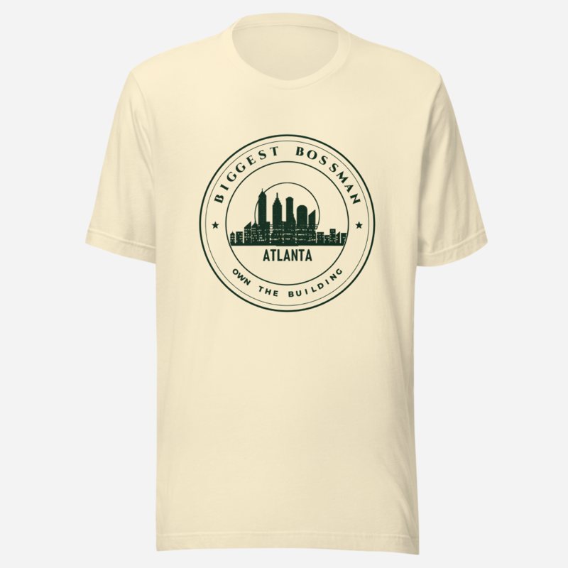Biggest Bossman Atlanta Crest Tee Natural