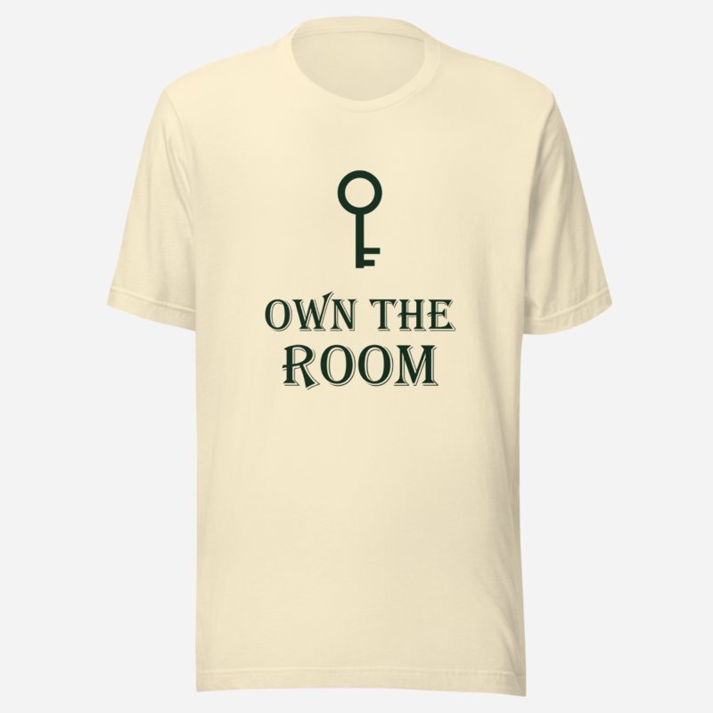Biggest Bossman Own The Room Tee in Natural