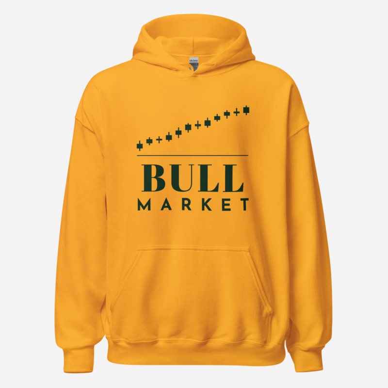 Biggest Bossman Bull Market Hoodie Gold
