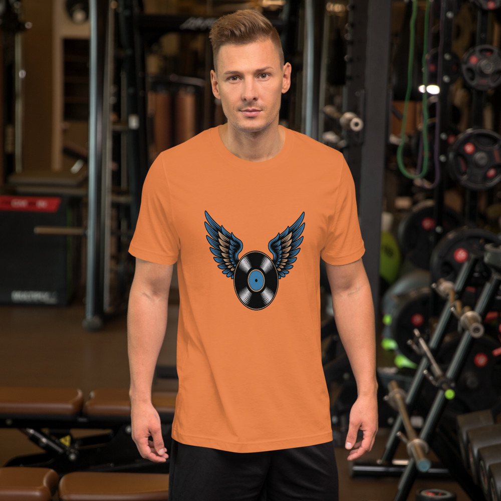 DJ Burna Winged Vinyl Icon Tee