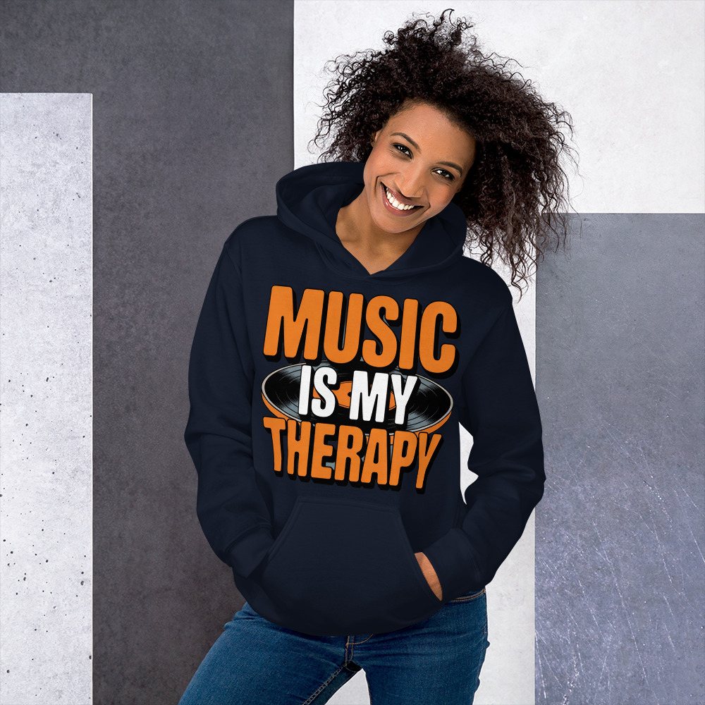 DJ Burna Music Is My Therapy Hoodie