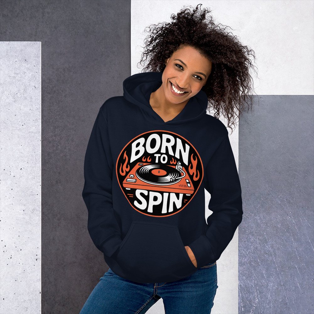 DJ Burna Born To Spin Hoodie