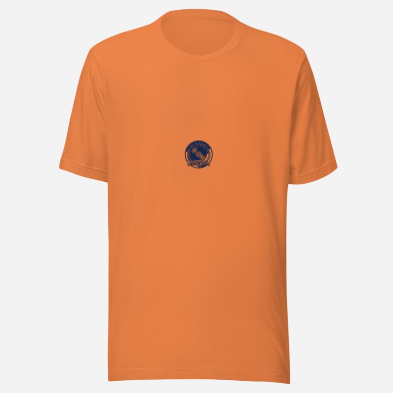DJ Burna Vinyl Crest Tee Burnt Orange