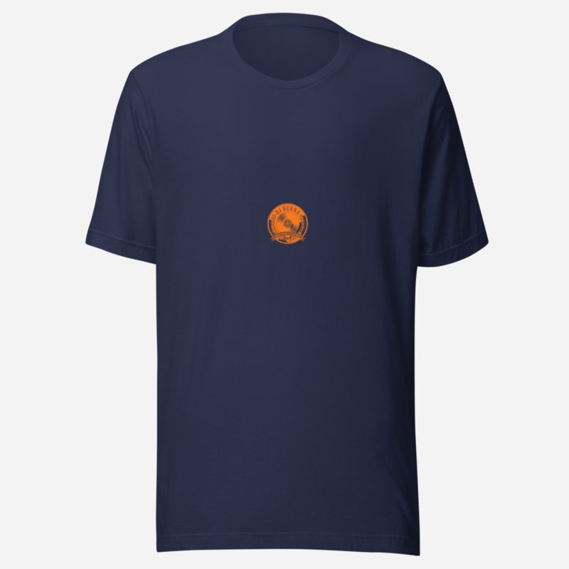 DJ Burna Vinyl Crest Tee Navy