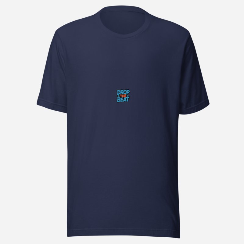 DJ Burna Drop The Beat Tee Navy