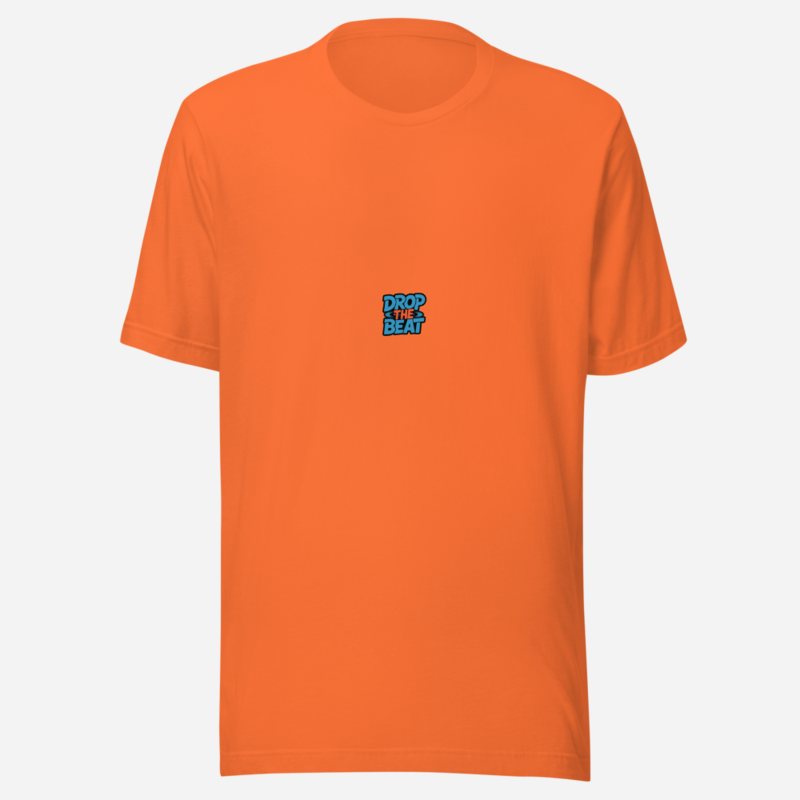 DJ Burna Drop The Beat Tee Orange