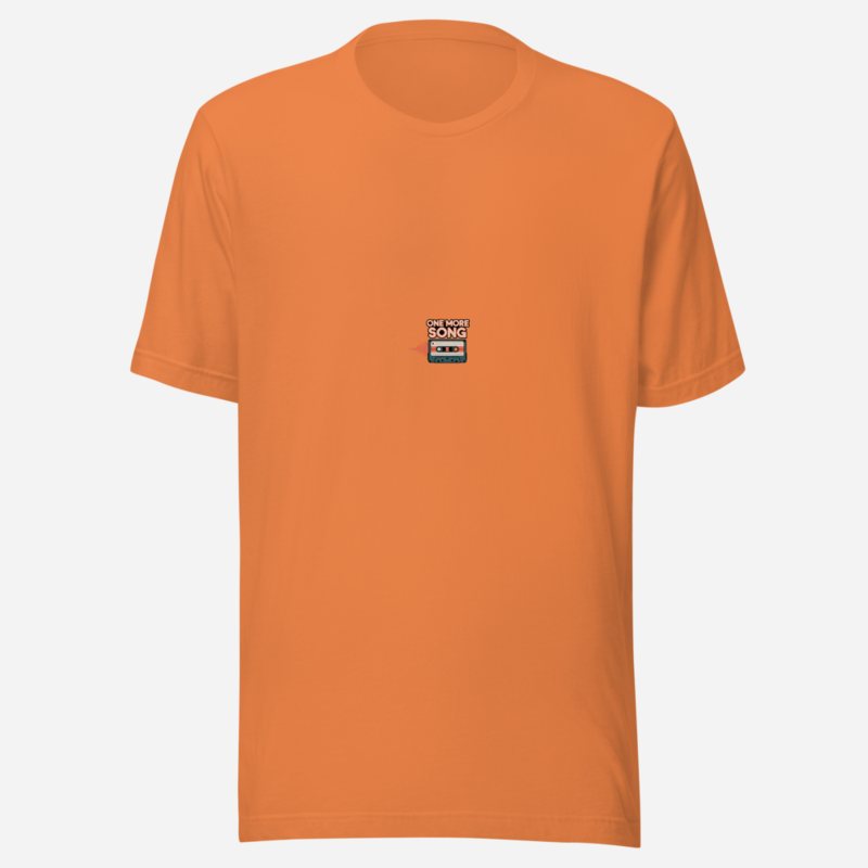 DJ Burna One More Song Tee Burnt Orange