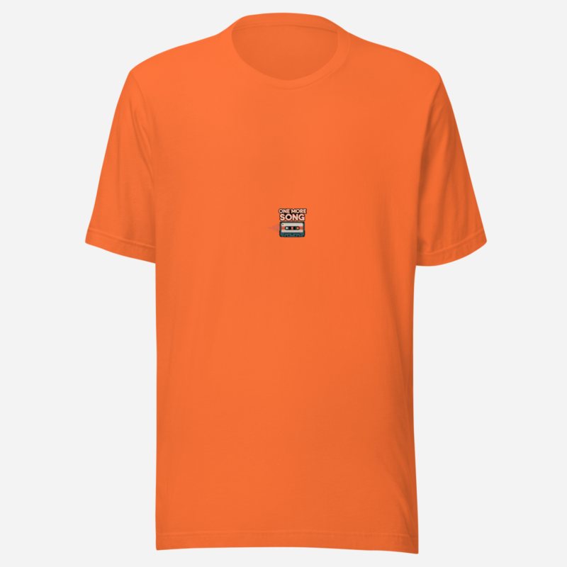 DJ Burna One More Song Tee Orange