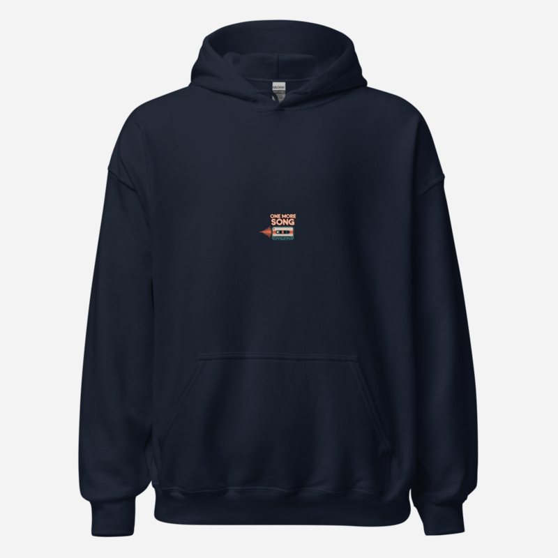 DJ Burna One More Song Hoodie Navy