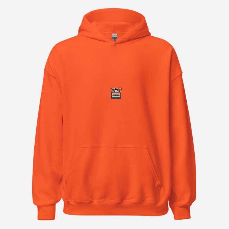 DJ Burna One More Song Hoodie Orange