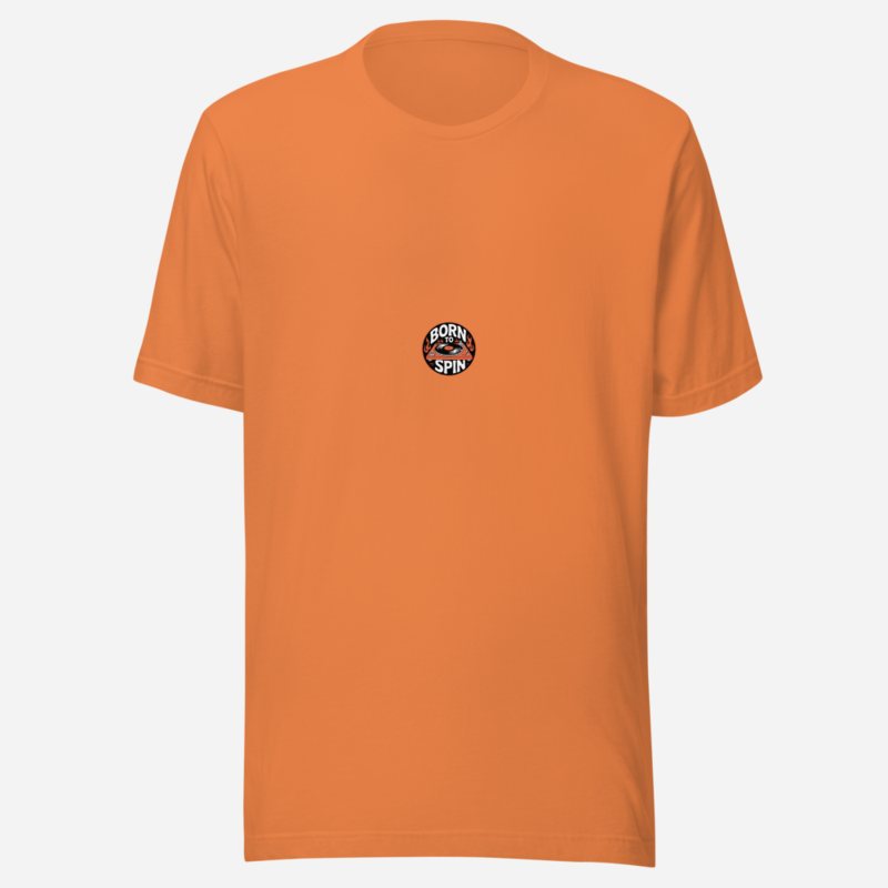 DJ Burna Born To Spin Tee Burnt Orange