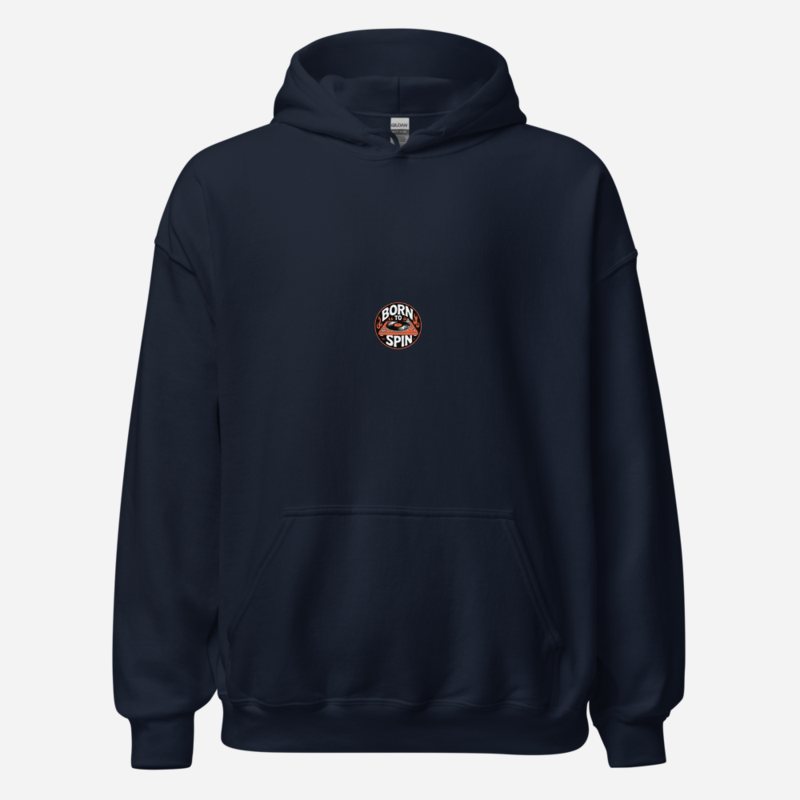 DJ Burna Born To Spin Hoodie Navy