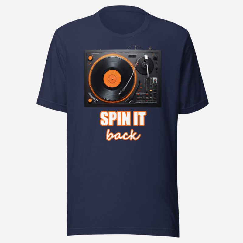 DJ Burna Spin It Back Deck Tee