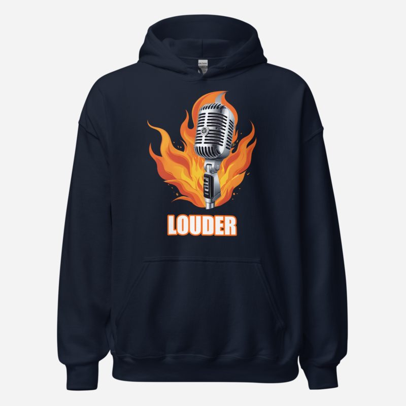 DJ Burna Louder Mic Hoodie