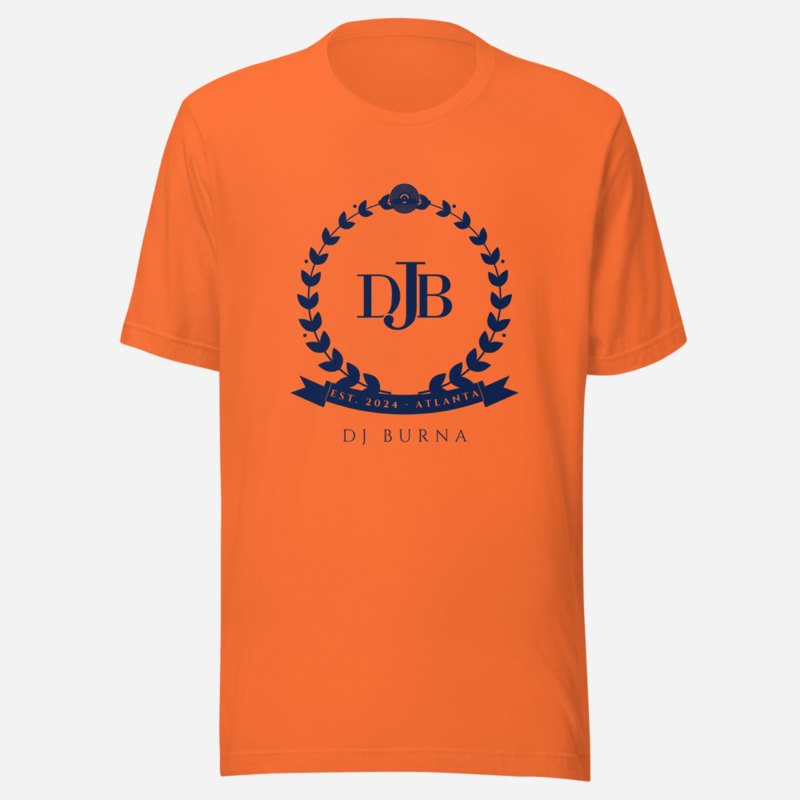 DJ Burna Maison Crest Tee Orange