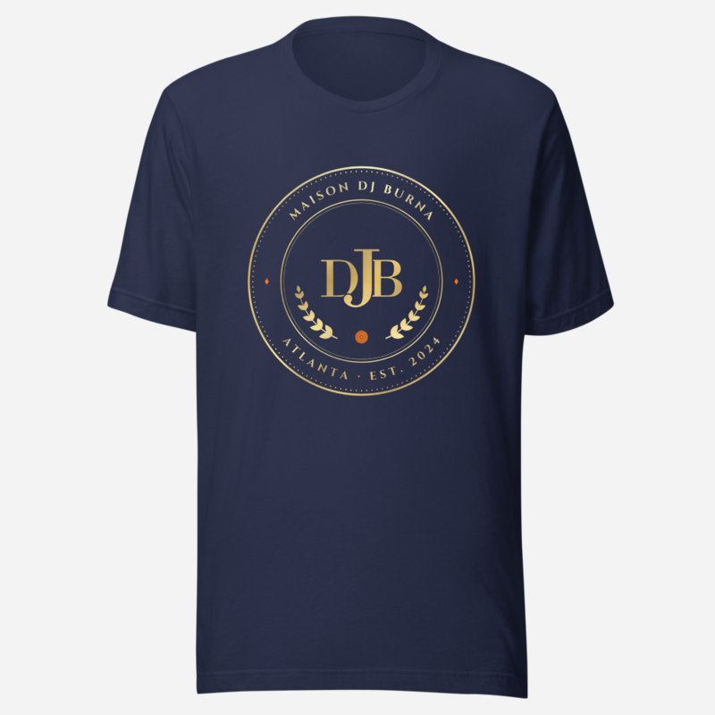 DJ Burna Maison Medallion Tee Navy
