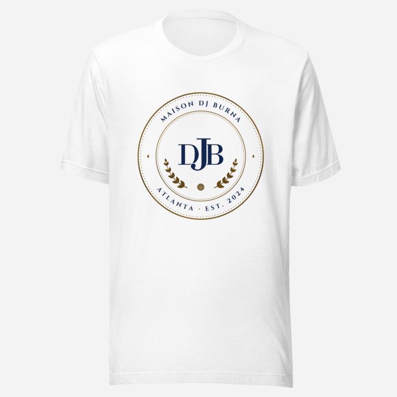 DJ Burna Maison Medallion Tee White