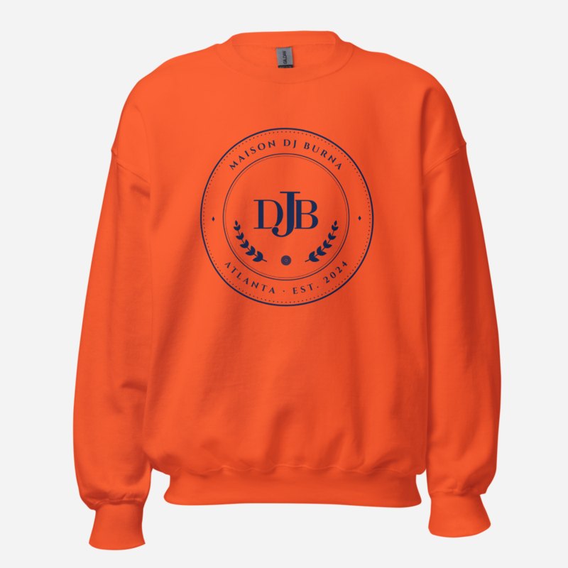 DJ Burna Maison Medallion Sweatshirt in Orange