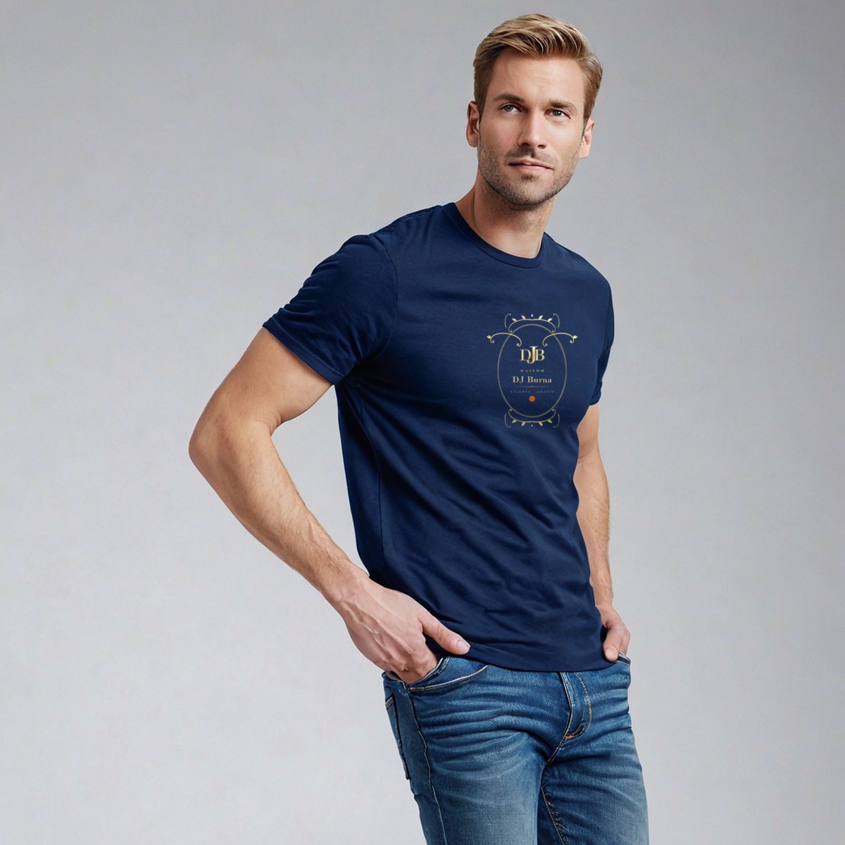 DJ Burna Maison Baroque Cartouche Tee