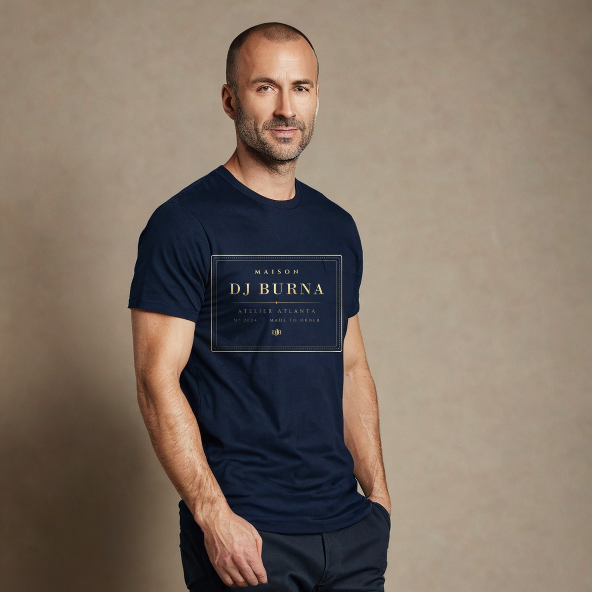 DJ Burna Maison Atelier Label Tee