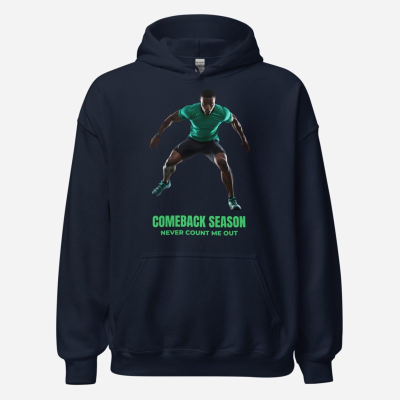 Shining Champion Comeback Season Hoodie Navy