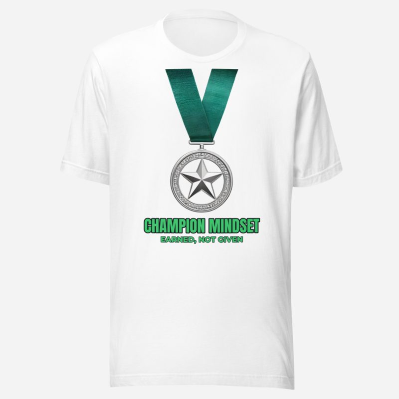 Shining Champion Champion Medal Tee in White