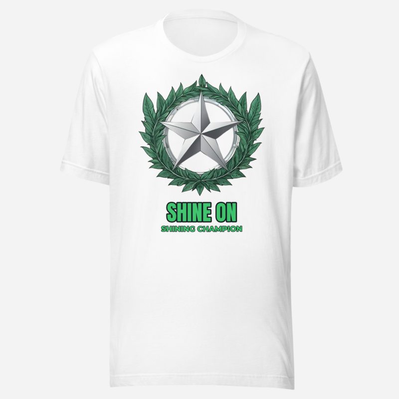 Shining Champion Shining Star Tee in White