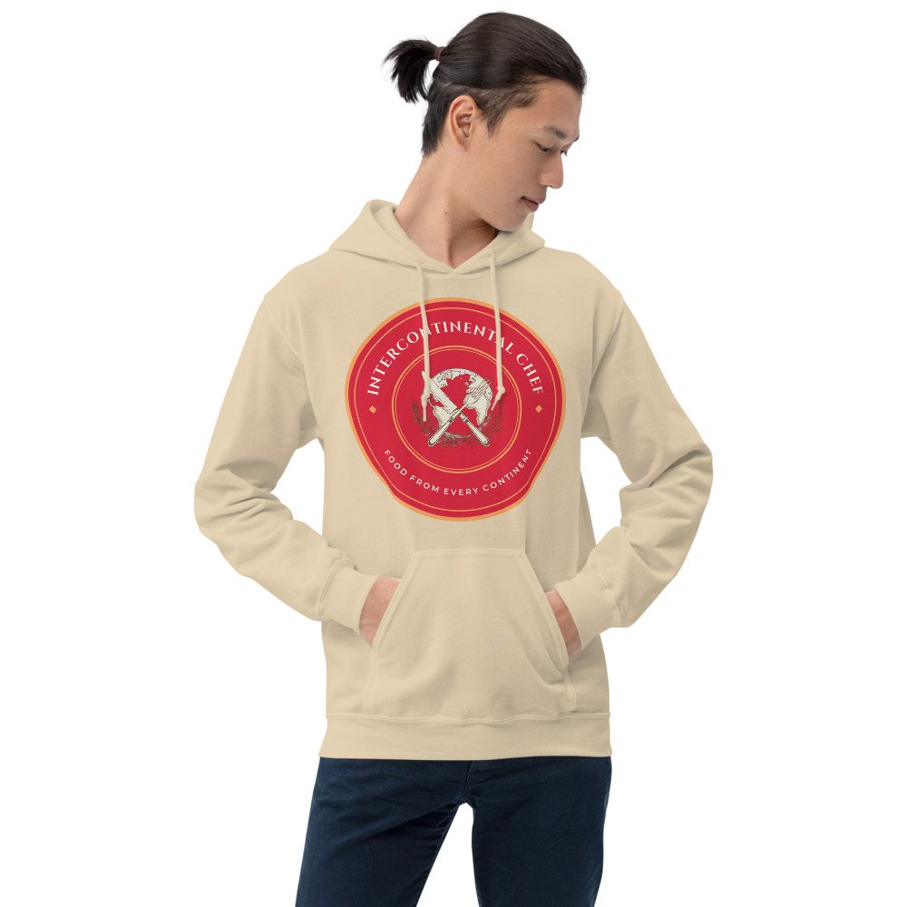 Intercontinental Chef Globe Crest Hoodie Front