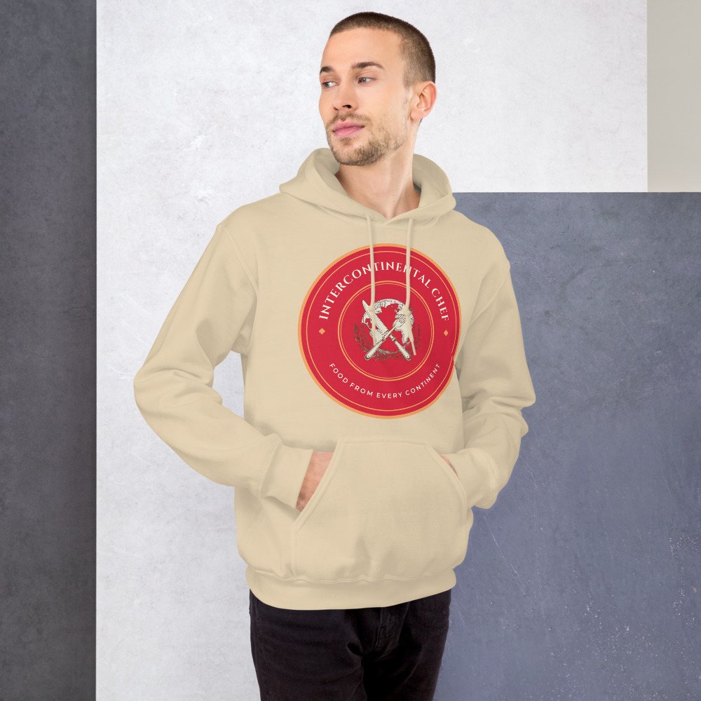 Intercontinental Chef Globe Crest Hoodie Front