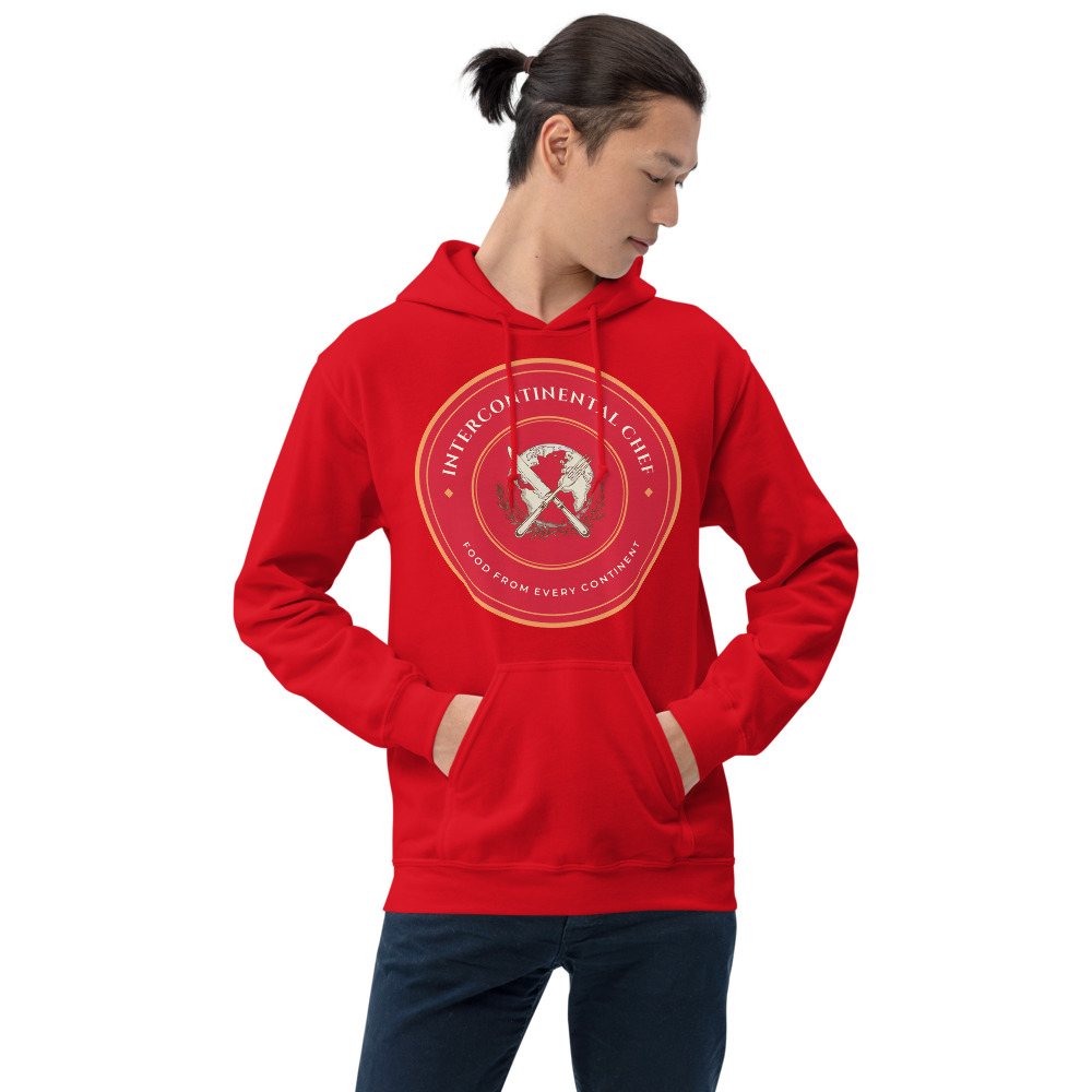 Intercontinental Chef Globe Crest Hoodie Front