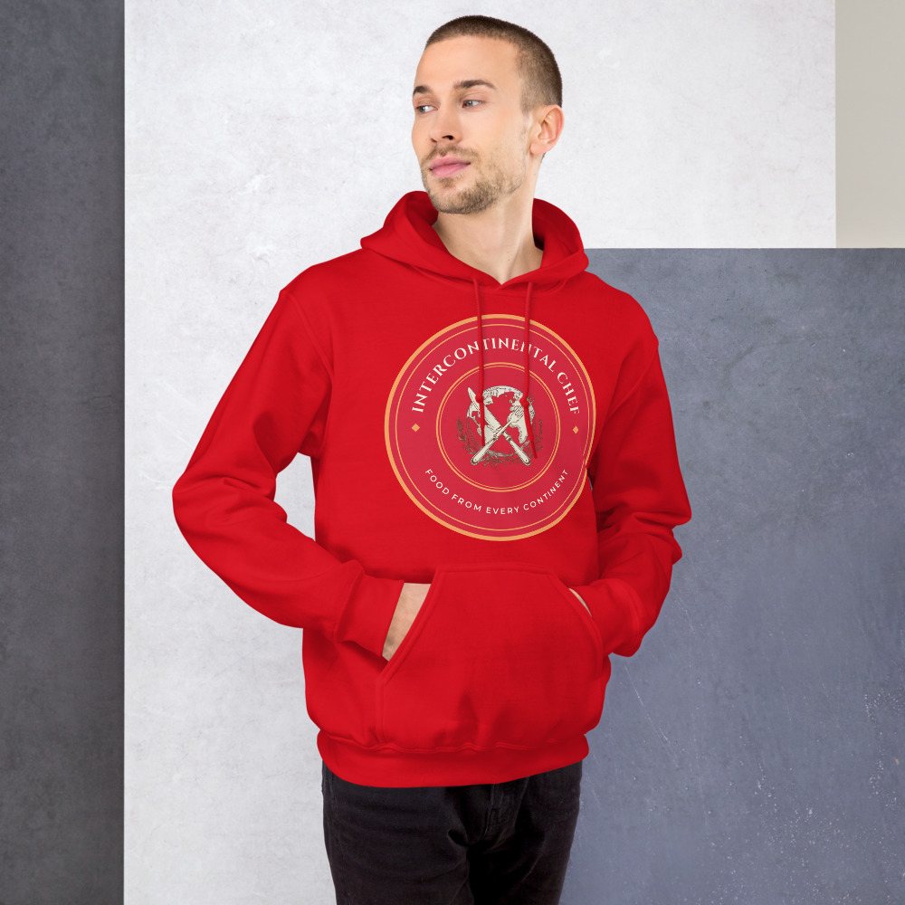 Intercontinental Chef Globe Crest Hoodie Front