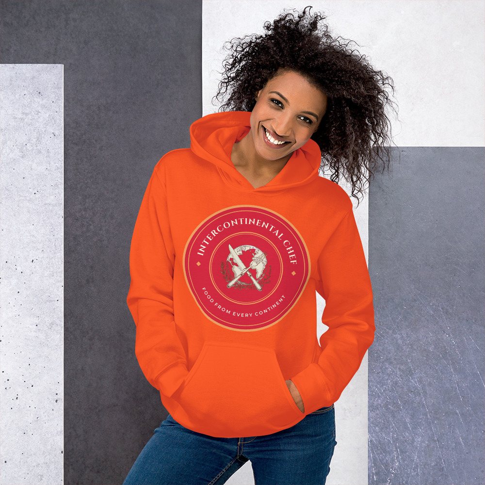 Intercontinental Chef Globe Crest Hoodie Front
