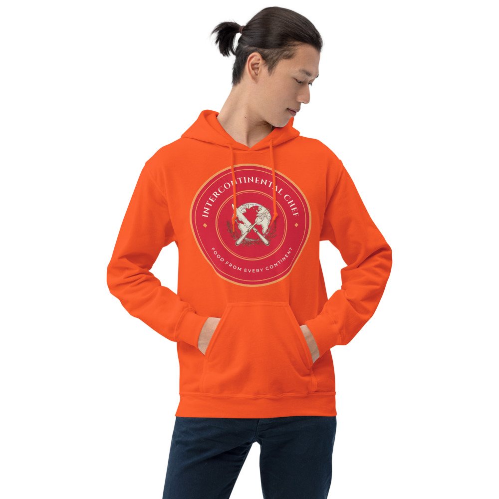 Intercontinental Chef Globe Crest Hoodie Front