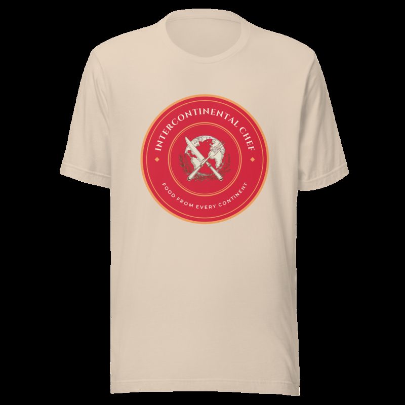Intercontinental Chef Globe Crest Tee Soft Cream