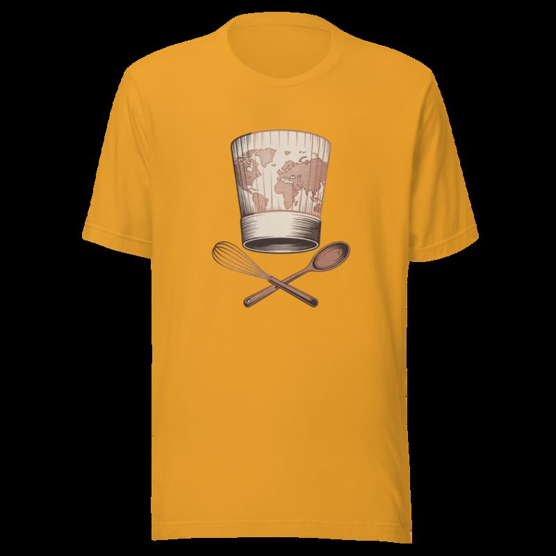 Intercontinental Chef World Chef Hat Tee Mustard