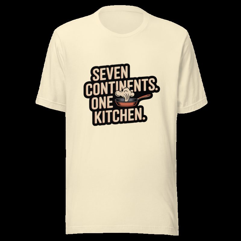 Intercontinental Chef Seven Continents Tee Natural