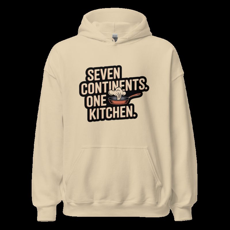 Intercontinental Chef Seven Continents Hoodie Sand