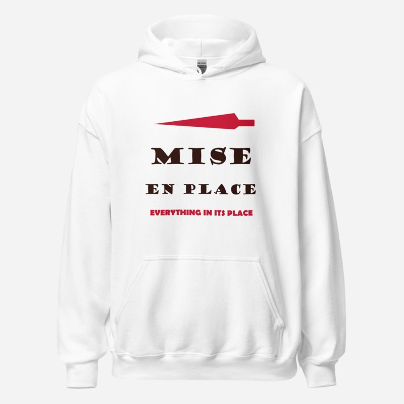 Intercontinental Chef Mise En Place Hoodie in White