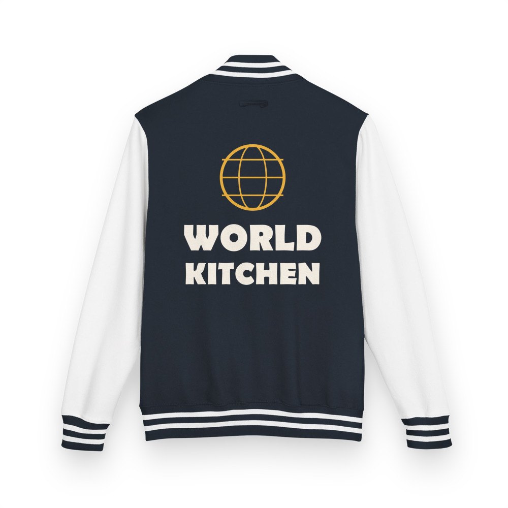 Intercontinental Chef World Kitchen Varsity Jacket Oxford Navy/Arctic White
