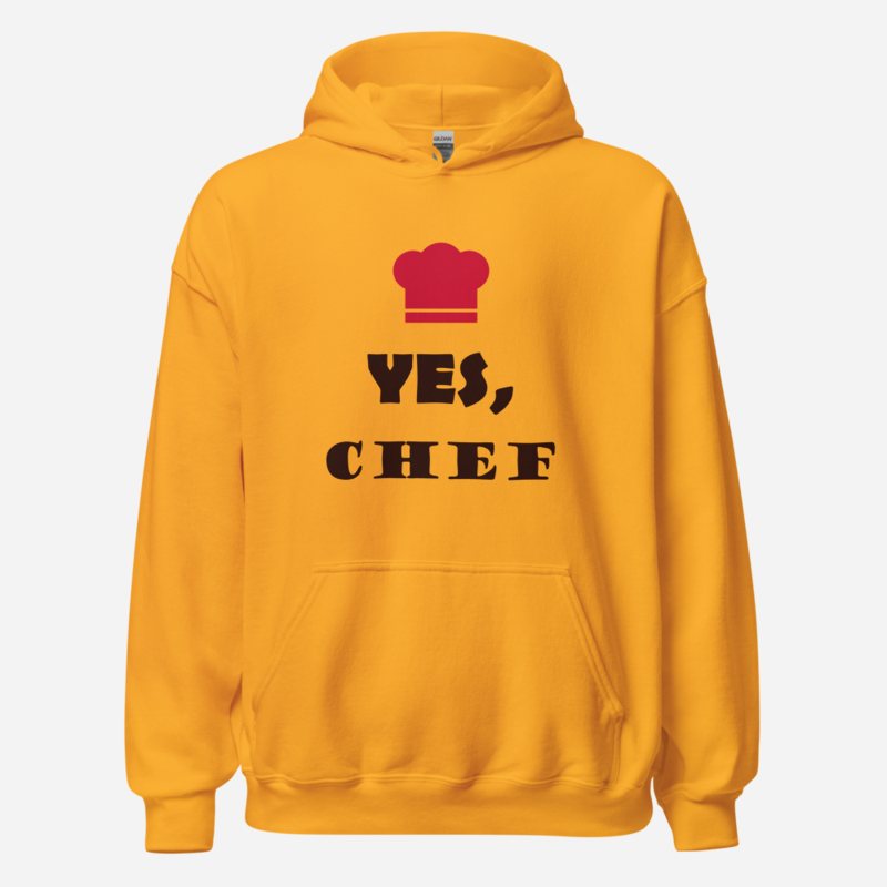 Intercontinental Chef Yes Chef Hoodie Gold